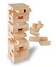 Oskart Fun for All Ages: jenga game sets and wooden blocks for kids and adults (Plain) 48 pcs