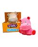 Oskart Paint Buddy - Colorful Gypsum Hippo Animal Coloring Toy with 6 colors set for kids Creative Fun for Kids with Customizable and Playful Designs