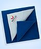 Mylo Baby Waterproof Extra Absorbent Baby Dry Sheet & Bed Protector | Guards Against Spills, Stains & Nappy Leaks | Foldable & Portable - Cobalt - L