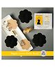 SlickFix Self Adhesive Nipple Covers (Black Colour) (Pack of 20)
