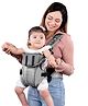 Mylo Baby Carrier Bag for 6 Months-15 Months Baby - Lightweight, Ergonomic, 3 in 1 Front, Back & Head Support Kangaroo Bag, Max Weight Upto 15kg, with Adjustable Buckle Strap - Grey