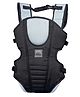 Mylo Baby Carrier Bag for 6 Months-15 Months Baby - Lightweight, Ergonomic, 3 in 1 Front, Back & Head Support Kangaroo Bag, Max Weight Upto 15kg, with Adjustable Buckle Strap - Grey and Blue