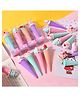 SKB Ice Cream Cone Shaped Erasers Pack of 2 - Color & Design May Vary