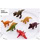 SKB 12Pc Cute Dinosaur & Fruits Themed Erasers Combo Pack - Multicolour