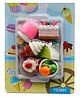 SKB Dessert & Fast Food Themed Combo Pack Erasers Set - Multicolour