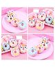 SKB Donut Shaped Erasers Pack of 2 - Multicolour