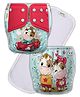 Deedry Premium Leakage Proof Reusable Cloth Diaper with Quick Dry Ultra Thin pads|Freesize (5-18kg) ,Rash Free, for Kids 3 months-3 Yrs|Stay Dry & Lasts up to 3Hrs (Blue Red)