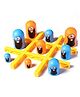 Baybee tic tac Toe Game for Kids & Adults | Gobble Table Top Board Game for Kids Family | x and o Strategy Board Game for Kids | Learning Toys for Kids 2+ Years | Outdoor & Indoor Games for Kids