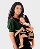 LuvLap Royal Hip Seat Baby Carrier with 4 Positions for 6-24 Months, Adjustable Newborn to Toddler, Max Weight 15 kg (Black)