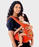 LuvLap Royal Hip Seat Baby Carrier with 4 Positions for 6-24 Months, Adjustable Newborn to Toddler, Max Weight 15 kg (Orange)