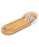 SYGA Children's Wooden Bowling Game Set, Wood Pins and Balls, Interactive Toy for Kids