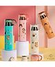 Azhari Stainless Steel Water Bottle  520 ml With Cover Cup  and Stickers to Design