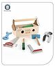 Aditi Toys Tool Kit Set For Kids, Wooden Tool Box For Kids, Pretend Play Portable Construction Tool Kit For Kids Above 5 Years, 7 Piece Wooden Montessori Toy Tool Box