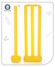 Aditi Toys Small Cricket Stumps Kit for Boys & Girls, Includes Bails, 4 Stumps with 2 Stand Base for Indoor & Outdoor Activity, Cricket Stumps Set