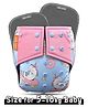 Kids need Side leakage Proof cloth Diaper with Insert pad, reusable and washable Adjustable 5-18 kg