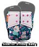 Kids need Side leakage Proof cloth Diaper with Insert pad, reusable and washable Adjustable 5-18 Kg