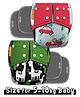 Kids need Side leakage Proof Cloth Diapers with Insert pads, reusable and washable Adjustable 5-18 kg