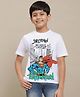 Kidsville DC Comics Featuring Half Sleeves Superman Printed Tee - White
