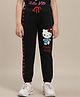 Kidsville Kitty White Featuring Hello Kitty Printed Joggers - Black