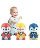 NEGOCIO  Cartoon Penguin Inertial Press Slide Car Toy For Toddler, Educational Parent-child Interactive Gift For Boys And Girl- PACK OF 1 - COLOR MAY VARY