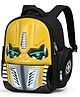 Happy Hues Kids 3D School Backpack with Luminous Eyes- Schoolbag Waterproof Lightweight Backpack for Kids - 17 Inch