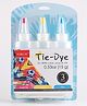 Happy Hues Tie Dye Kit Fabric Dye 3 Bottles-15g each with Rubber Bands- Gloves Self-Sealing Bag- Apron- Art & Craft Kit for Kids