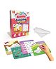 Little Berry 2-in-1 Activity & Colouring Wipe Clean Flash Cards for Kids: Dinosaur & Unicorn - 24 Cards With Crayons (Multicolour)