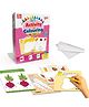 Little Berry 2-in-1 Activity & Colouring Wipe Clean Flash Cards for Kids: Fruits & Vegetables - 24 Cards With Crayons (Multicolour)