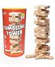 Little Berry Wooden Stacking & Tumbling Tower Wooden Blocks Balancing Game - 54 Hardwood Blocks (Canister Set)