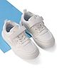Oh! Pair Casual Shoes with Velcro Closure - White