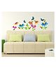 Wallstick Flowers with Butterfly wallstickers