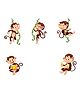 Wallstick Funny Monkeys wall stickers