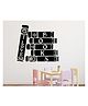 Wallstick  i Love Books wallstickers