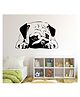 Wallstick  Cute Dog Animal wallstickers