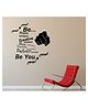 Wallstick  be Happy wallstickers