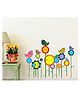 Wallstick  Flowers with Birds  wallstickers Vinyl
