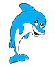 Wallstick Dolphin Collection wallstickers Vinyl