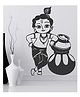 Wallstick Cute Krishna wallsticker