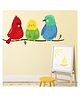 Wallstick Colourful Birds wallstickers