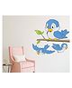Wallstick Cute Birds Family wallstickers