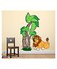 Wallstick Tree with Lion wallstickers