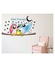 Wallstick Cute owl Family wallstickers