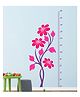 Wallstick Pink Flowers Wallstickers