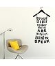 Wallstick Style Quotes Wallsticker