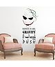 Wallstick Joker With Quotes Wallsticker