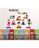 Wallstick Kids Yoga Wallsticker