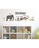 Wallstick Speed Animals Wallsticker