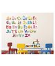 Wallstick Alphabets Wallsticker