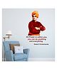 Wallstick Swami Vivekananda With Quotes Wallsticker
