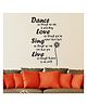 Wallstick Dance Quotes Wallsticker